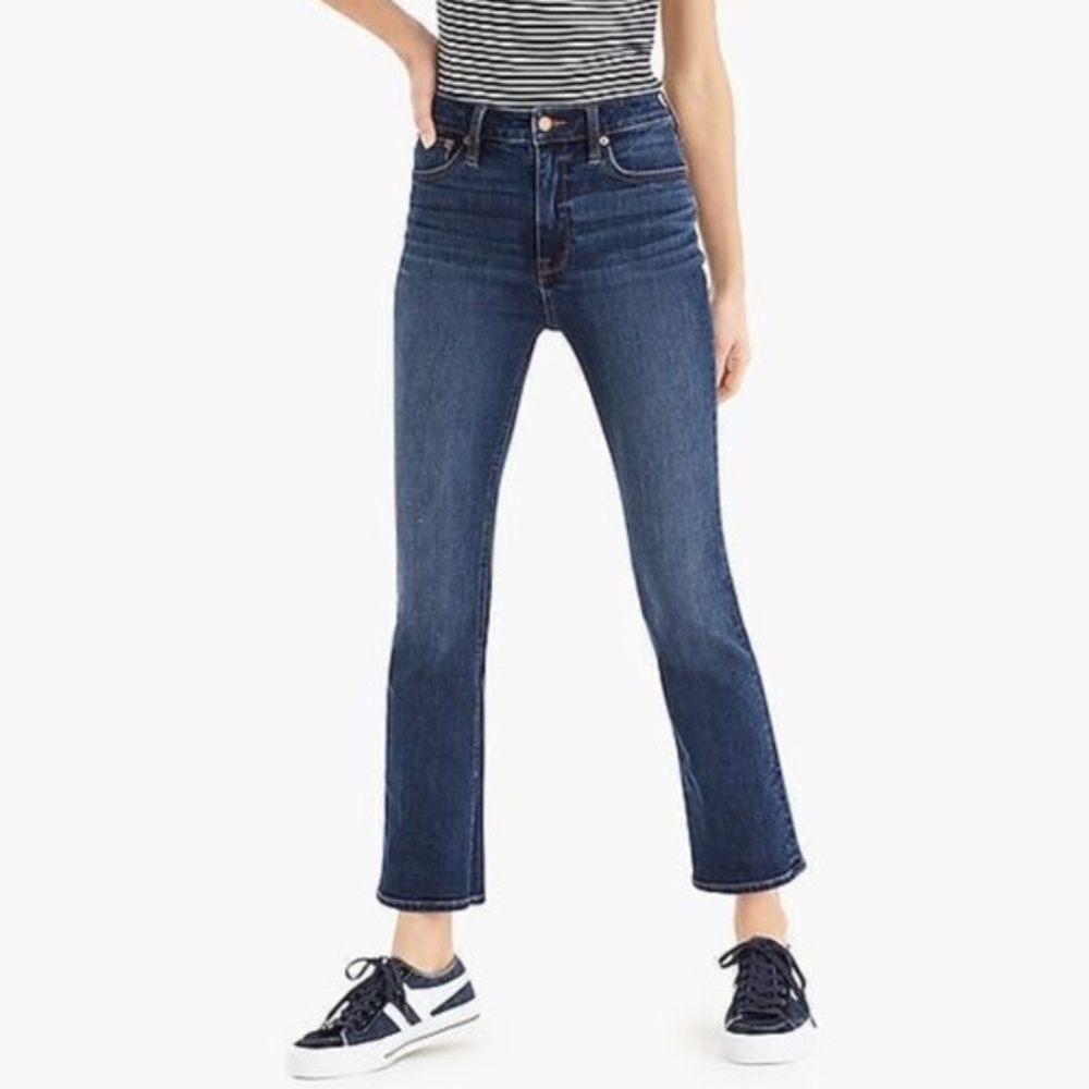 J. CREW BILLIE DEMI BOOT CROP SZ 30